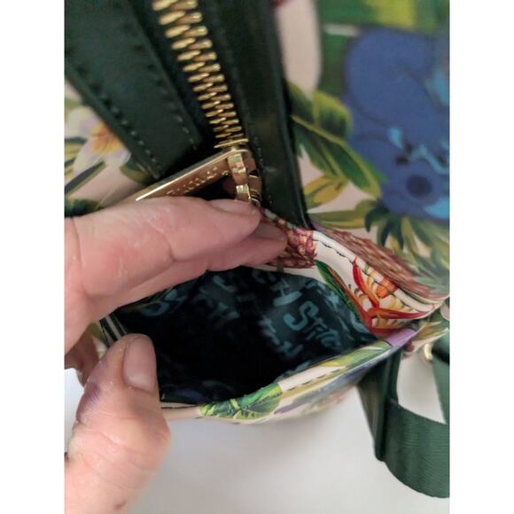 Disney Loungefly Lilo & Stitch Hawaiian Pineapple All Over Print Mini Backpack main image 5
